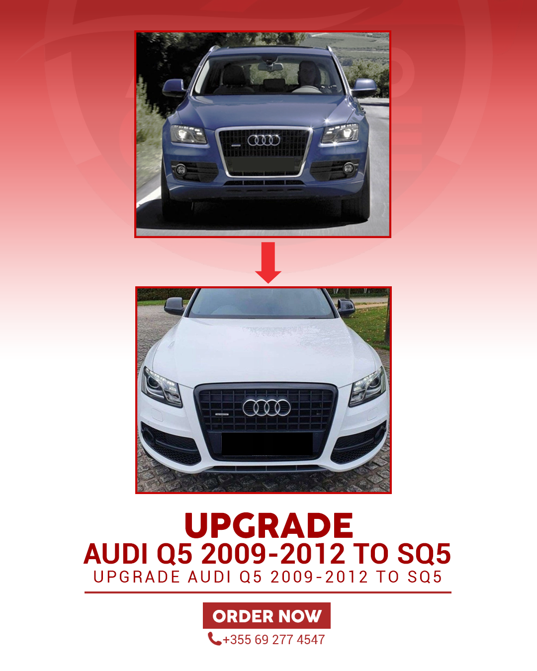 AUDI Q5 2009-2012 UPGRADE TO AUDI SQ5