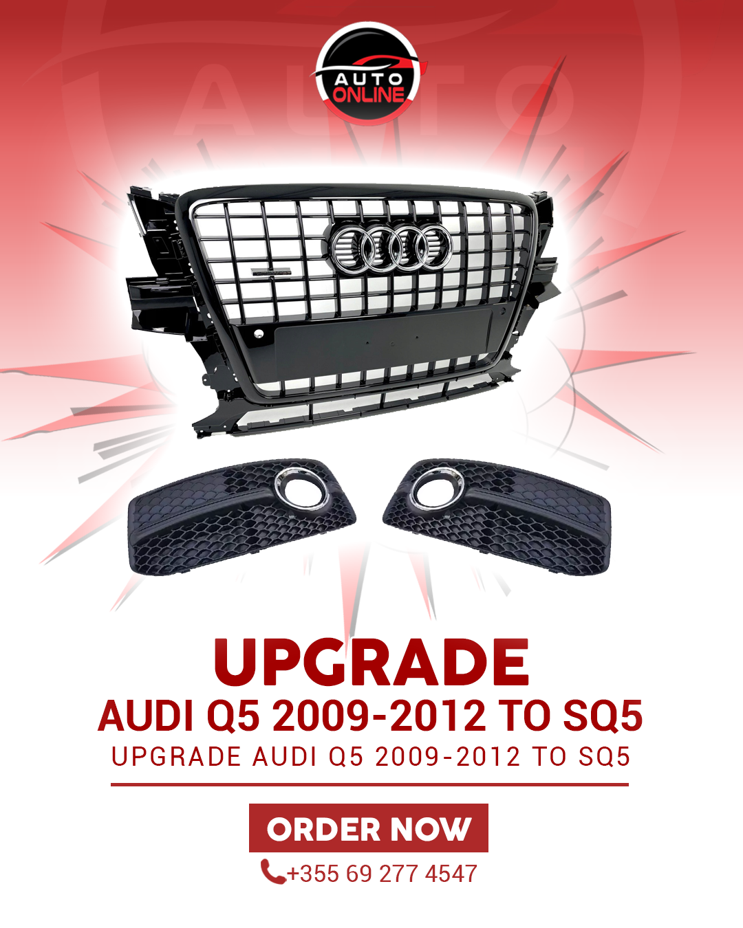 AUDI Q5 2009-2012 UPGRADE TO AUDI SQ5