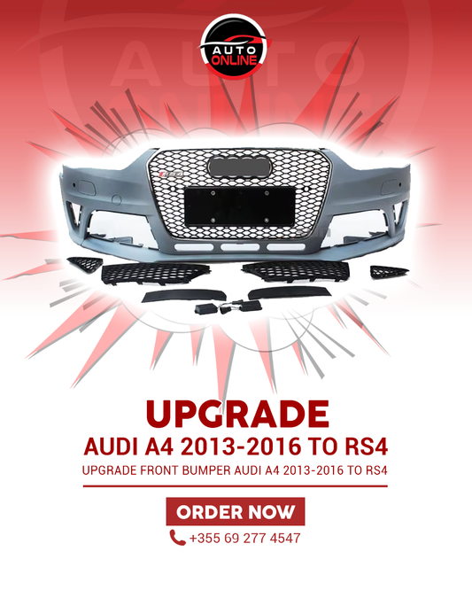 AUDI A4 2013-2016 UPGRADE TO AUDI RS4 FRONT BUMPER
