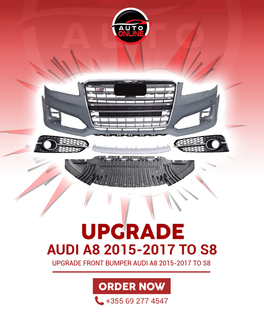 AUDI A8 2015-2017 UPGRADE TO AUDI S8 FRONT BUMPER