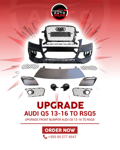 AUDI Q5 2013-2016 UPGRADE TO AUDI RSQ5 FRONT BUMPER