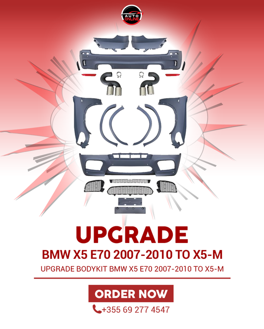 BMW X5 E70 2007-2010 BODYKIT UPGRADE TO X5M