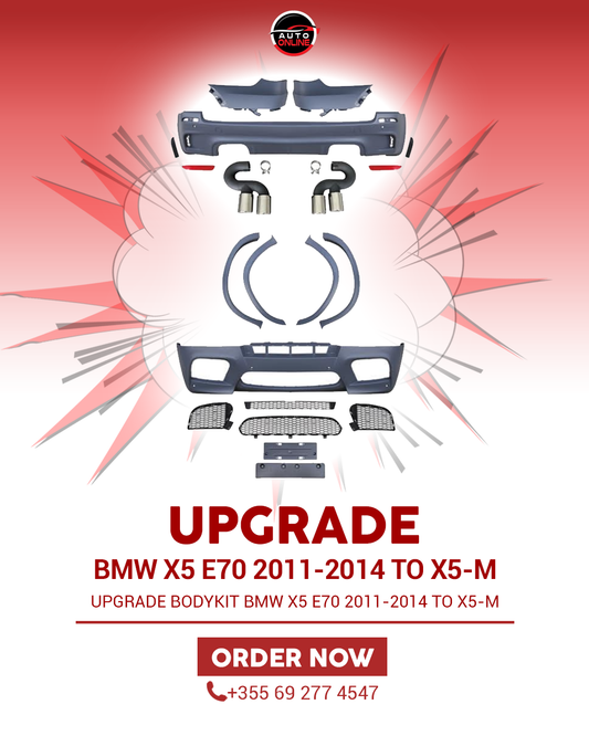 BMW X5 E70 2011-2014 BODYKIT UPGRADE TO BMW X5M