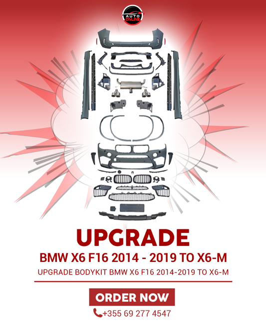 BMW X6 F16 (2014-2019) BODYKIT UPGRADE TO BMW X6-M