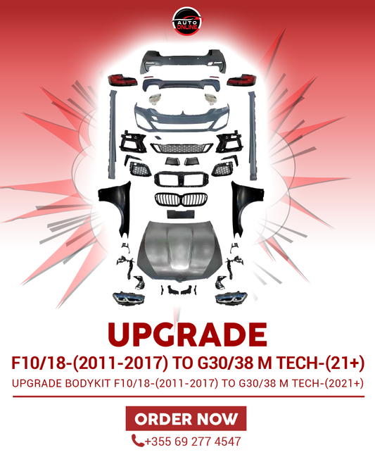 BMW F10/18-(2011-2017) Upgrade To BMW G30/38 M Tech-(2021+) BODYKIT
