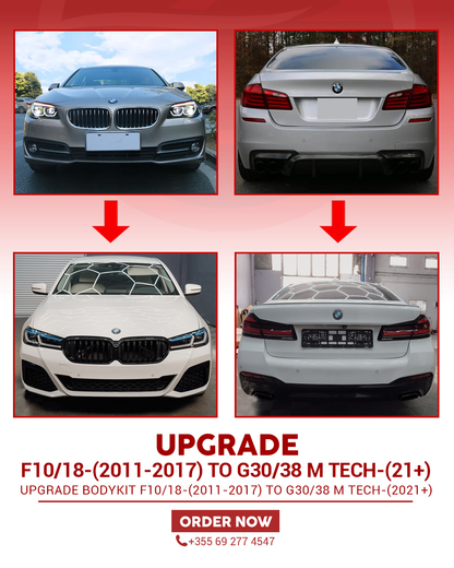 BMW F10/18-(2011-2017) Upgrade To BMW G30/38 M Tech-(2021+) BODYKIT