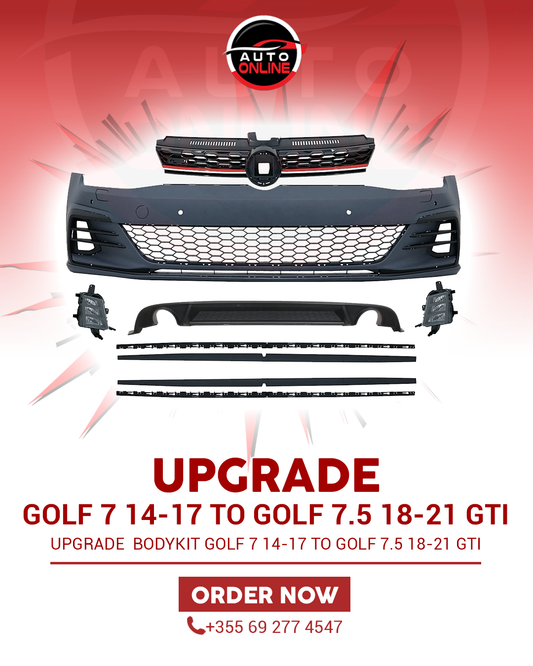 GOLF 7 14-17 UPGRADE BODYKIT TO GOLF 7.5 18-21 GTI