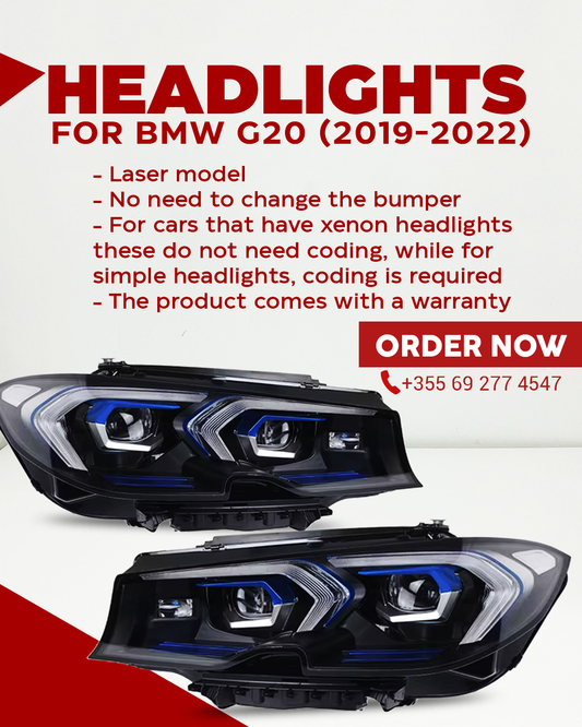 Headlights Bmw G20 2019-2022