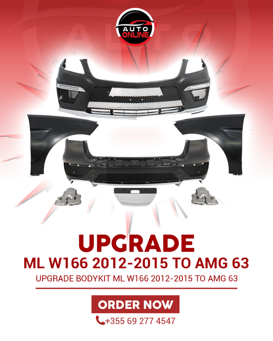 Mercedes-Benz ML W166 2012-2015 UPGRADE TO AMG 63 BODYKIT