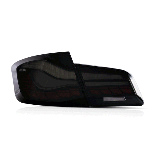 Tail Lights DRAGON BLACK For BMW SERIE 5 F10/F18 2010-2017