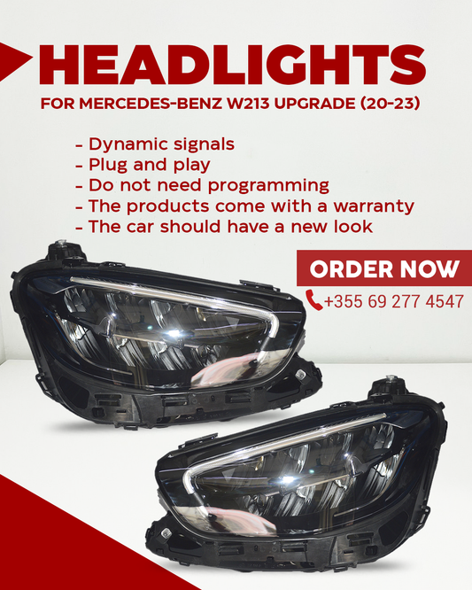 Headlights for Mercedes-Benz W213 Upgrade (2020-2023)
