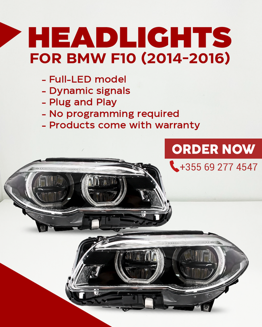 Headlight for Bmw F10 5 Series 2014-2016 Lci
