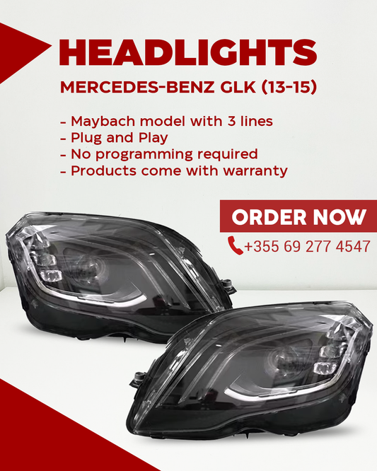 Headlights Mercedes-Benz GLK (2013-2015)
