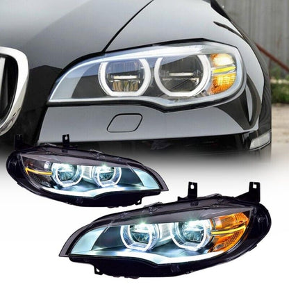 Headlights for Bmw X6 E71 2008-2013
